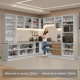 thumbnail image 5 of Cocina Integral Completa Armario de Vidrio Madesa Glamy BM 2, 5 of 5