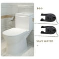 thumbnail image 3 of BESTYASH 4Pcs Universal Toilet Flapper Replacement Kit Black Rubber for Reliable Leak Prevention and Easy Repair, 3 of 8