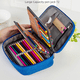 thumbnail image 2 of Estuche impermeable para lápices, 72 colores, 120 agujeros, gran capacidad, estuche para lápices desmontable para bocetos, 2 of 6