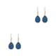 thumbnail image 4 of Pendientes colgantes de cadena larga sweethay para mujer color Azul 2Conjunto, 4 of 6