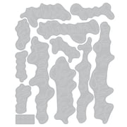 Sizzix Dies Common Greetings Thinlits Die Set by Letters by Shells, 12PK