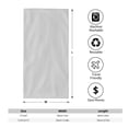 thumbnail image 2 of Polyester Long Towel Multi-Size Water Absorption Good Bright Fluffy Soft For Bathroom Swimming Pool Beach Outdoor Travel Light Grey, 2 of 8