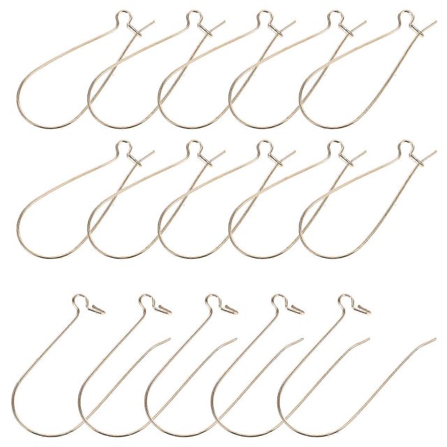 Here's a polished and professional product description based on the title you provided:\n\n \n\n**100PCS Iron Earring Hooks – Lightweight DIY Jewelry