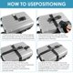 thumbnail image 4 of Correas de equipaje Travel Inspira con candado TSA para maletas de 50 a 81 cm, 4 of 9