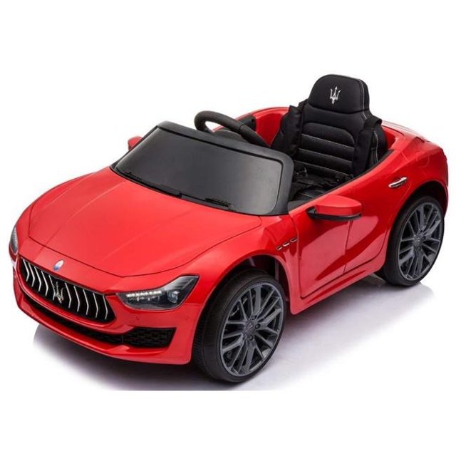 12V Maserati Ghibli Modèle de Voiture - Rouge