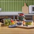 thumbnail image 3 of Mainstays 6 pcs Set Round Glass Food Storage Container, 3 of 6
