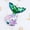 A, variant on Zzbeans Mermaid Tail Hair Clips for Girls, Sparkly Sequins Fabric Barrettes Hair Accessories, Cute Mermaid Seashell Hairpins for Beach Party Birthday Christmas Gifts