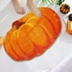 thumbnail image 4 of Halloween Pumpkin Rugs Pumpkin Shaped Floor Mat Thanksgiving Day Mat Halloween Decorative For Living Bedroom Kitchen Decoration Bath, 4 of 6