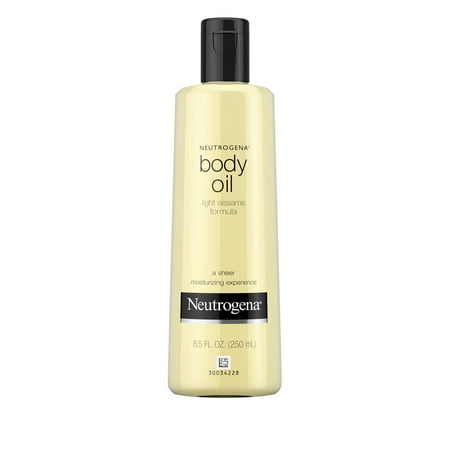 Neutrogena Body Oil, Light Sesame Formula, Sesame Oil, 8.5 Fl. Oz.