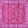 thumbnail image 1 of Ahgly Company Indoor Square Persian Pink Traditional Area Rugs, 3' Square, 1 of 4