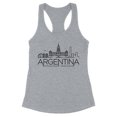 thumbnail image 1 of Skyline Argentina Tank Top Fitted Racerback Women's Small Heather Grey, 1 of 5