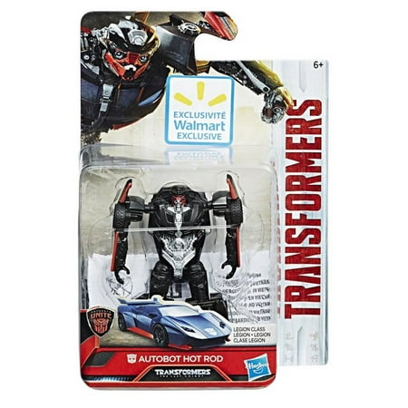 transformers the last knight walmart exclusive autobots unite deluxe autobot hot rod