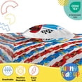 thumbnail image 3 of Disney Pixar Cars Lightning McQueen Ensemble de Draps Jumeaux - Ensemble de Literie de Voiture de Course 3 Pcs pour Enfants avec Taie d'Oreiller - Draps en Microfibre Super Doux, 3 of 4