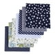 thumbnail image 5 of Inteprter 7 unidades/juego de telas florales hechas a mano, tela de algodón de retales, materiales de costura, acolchado, tela de algodón para Tela de costura y artesanía, 5 of 6