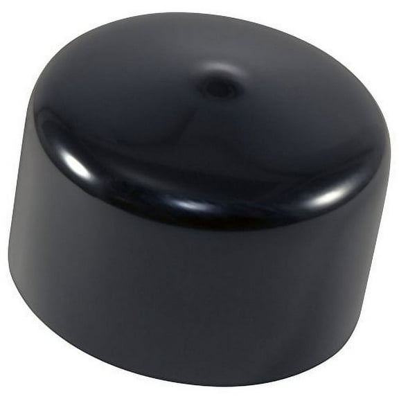 (Pack of 30) Caplugs 99394165 Plastic Round Cap VC-1625-16, Vinyl, Cap ID 1.625" Length 1.000", Black | by ABD