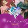 thumbnail image 3 of WINNICACA S925 Sterling Silver Grandma Necklace with Amethyst Heart Pendant "I Love You Forever" Timeless Keepsake Birthday Anniversary Valentines Mothers Day Gifts for Grandma, 3 of 7
