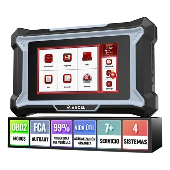 Escáner Obd2 Ancel Ds100 Automotriz Calibra Cuerpo Aceler