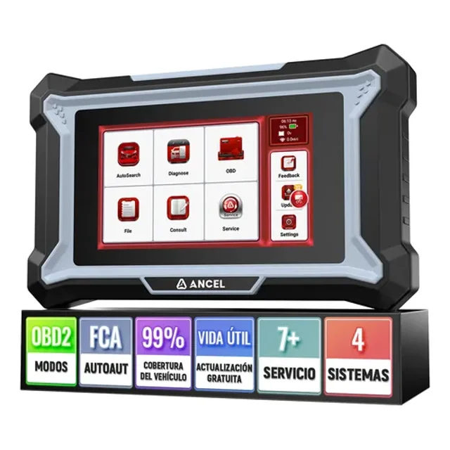 Escáner Obd2 Ancel Ds100 Automotriz Calibra Cuerpo Aceler
