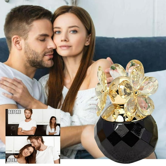 Momihoom Perfume Glass Bottle Empty Fragrance Bottles Vintage Aroma Container Aroma Sprayer Container Fragrance Pump Bottle Refillable Essential Sprayer