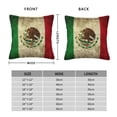 thumbnail image 3 of Throw Pillow Cushion Cover,Mexico-Mexican Decorative Square Pillow Case,26"x26", 3 of 7