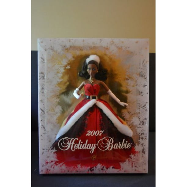 2007 Holiday Barbie Doll African American Walmart Com