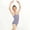 Gray, variant on Girls Camisole Leotard for Ballet Gymnastics Dance Soft Stretchy Nylon Spandex Kids Activewear Breathable Mesh Purple,Size 11-12 T