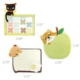 thumbnail image 2 of Wrapables Yummy Animal Memo Sticky Notes (Set of 3), Brown Bear, Dog, Kitty, 2 of 5