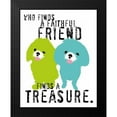 thumbnail image 2 of Oliphant, Ginger 15x18 Black Modern Framed Museum Art Print Titled - A Faithful Friend, 2 of 5