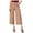 Beige - cam, variant on Trina Turk Womens Wide Leg Casual Cropped Pants, Beige, 10