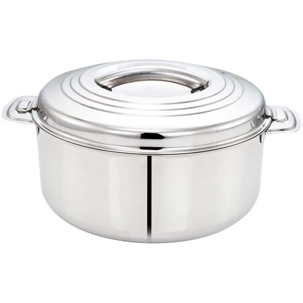 Tabakh 5Liter Stainless Steel Casserole HotPot Food Warmer & Serving Bowl, 5000ml Walmart