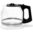 thumbnail image 1 of PLD12-RB, PLD12, PLD12-NP 12-Cup Glass Replacement Carafe for Mr. Coffee Machine Models, Black Handle with Extra Lid, SEX007, 1 of 6