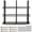colorB, variant on golytefs 3 Tier Wall Mounted Liquor Bottles Floating Shelves Metal Hanging Bar Liquor Shelves with Glass Holder for Home Kitchen Dining Room Coffee Shop