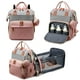 thumbnail image 2 of Mochila Para Pañales De Bebé, Bolsas Para Bebés Para Niños Y Niñas, Mochila Para Pañales Con Cambiador, Mochila De Viaje Grande Impermeable Multifunción, Búsqueda De Registro De Bebé, Regalos Esencial, 2 of 4