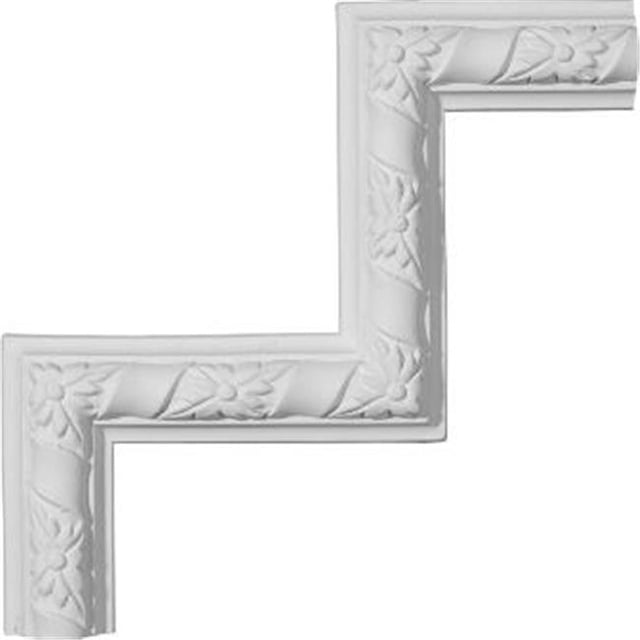 Ekena Millwork PML09X09KD 9 Po. W X 9 Po. H Coin de Moulage de Panneau de Kendall Architectural