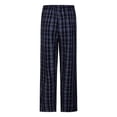 thumbnail image 5 of GLOBAL Men's Cotton Yarn Pajamas Pants- Plaid Pajama Pants for Men with Pockets-Lounge & Sleep PJ Bottoms, 2-Pack, 5 of 8