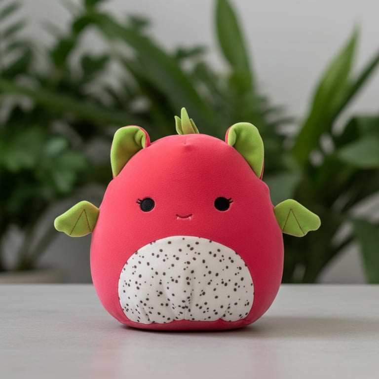 Squishmallows Zuli the Dragonfruit Bat 8" NWT Food Hybrid Crossover Series  Squad
