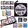 CHEEPUM Soft Baby Cloth Book Educational Black White Traffic Animal cheepum-soft-baby-cloth-book-educational-black-white-traffic-animal