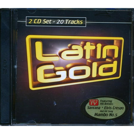 Santana, Tito Puente, War, Los Del Mar, Richie Valens, Latin Lou, Etc. - Latin Gold (20 tracks) (2xCD) - CD