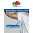 thumbnail image 4 of Fruit of the Loom Men's CoolZone Crew Undershirts, 5-Pack, 4 of 11
