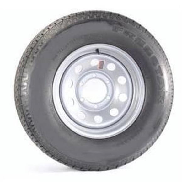 3.18 in. Tire & Wheel Center with Cap, Black