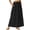 Black, variant on Women's High Waisted Long Skirt Loose Fit A-Line Maxi Skirt with Hollow Out Patchwork Multi-layer Pleated Elegant Boho Casual Party Beach Vacation, Pink XXL
