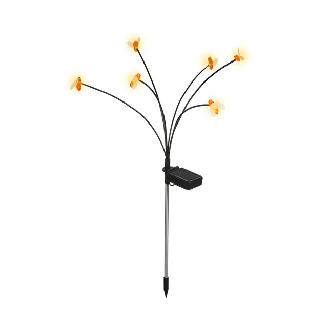 Luz de tierra LED Impermeable Paisaje solar Iluminación Columpio duradero para patio JShteea El nuevo