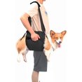 thumbnail image 1 of Arnés para transportar perros liwang mochila de emergencia para apoyo y rehabilitación de piernas M negro, 1 of 5