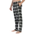 thumbnail image 3 of Gioberti Mens Yarn Dye Brushed Flannel Pajama Pants, Elastic Waist, 3 of 3