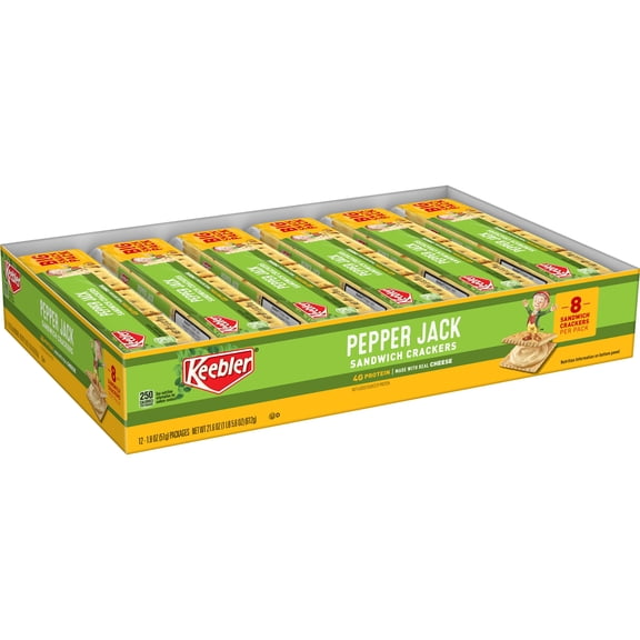 Kelloggs Keebler Sandwich Crackers, 12 ea