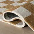 thumbnail image 5 of nuLOOM Quinarae Checkered Wool-Blend Rug, 7' 6" x 9' 6", Quinarae Golden Tan, 5 of 7
