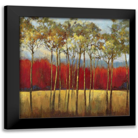 Jensen, Asia 12x12 Black Modern Framed Museum Art Print Titled - In the Horizon I