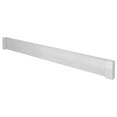 thumbnail image 2 of Premium Series 6 ft Standard Electric Baseboard Heater Cover, Heavy-Duty Steel Front Panel, Easy Installation for Home Bedroom Improvement, Replacement White Cover, 2 of 11