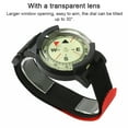 thumbnail image 3 of Luminous 50M Underwater Diving Compass Luminous Dive Wrist Compass Waterproof Navigation Tool for Diving Camping Cycle Outdoor Activity, 3 of 7