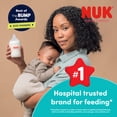 thumbnail image 4 of NUK Perfect Match Anti-Colic Baby Bottle, Medium Flow Silicone Nipple, 8 oz, 1-Pack, 4 of 10